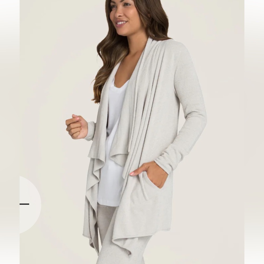 Barefoot Dreams CozyChic Ultra Lite® Hi/lo Cardi 3x